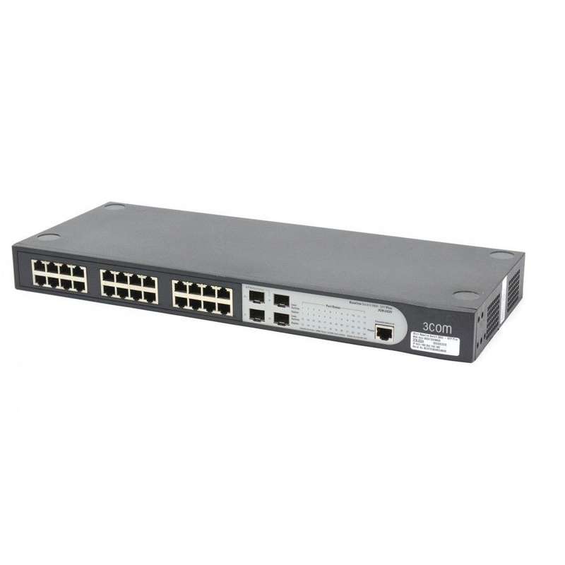 3Com 3Cblsg24 Baseline Switch 2924-Sfp Plus - 24 Port Switch - Refurb