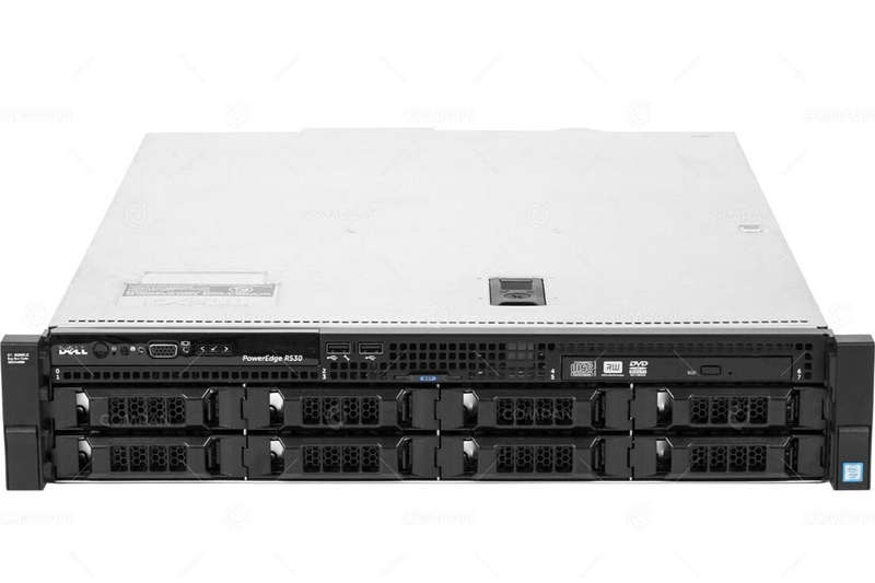 Dell PowerEdge R530 2U Rackmount Server 8 LFF - 1 x Xeon E5-2620 V4 - 64GB DDR4 - 4 x 600GB SAS -...