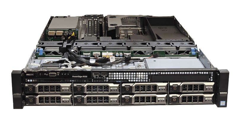 Dell PowerEdge R530 2U Rack Mount Server - 8 SFF - 2 x Xeon E5-2603 V3 - 32GB DDR4 - 2 x 4TB HDD ...