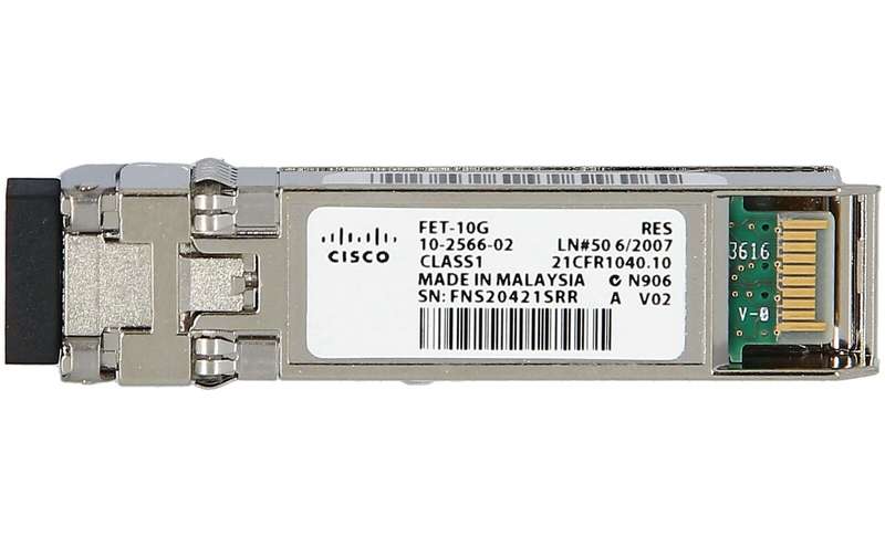 Cisco 10-2566-02 FET-10G Multi-Mode Fibre 850nm SFP Transceiver - Refurb