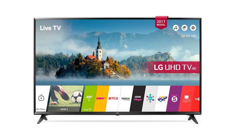 LG 4K 65UJ630V-TA 65 Inch LED Smart TV - Refurb