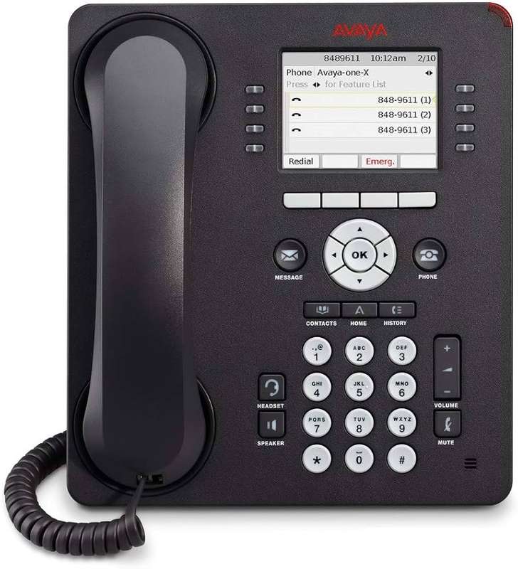 Avaya 9611G IP Deskphone; Pack of 10; Demo (Open Box)