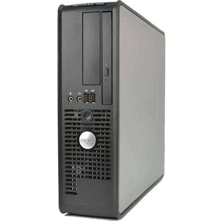 Dell OptiPlex 760 SFF Computer - C2D E7400 - 4GB DDR3 - 250GB SATA HDD - Win10Pro - Used Desktop PC