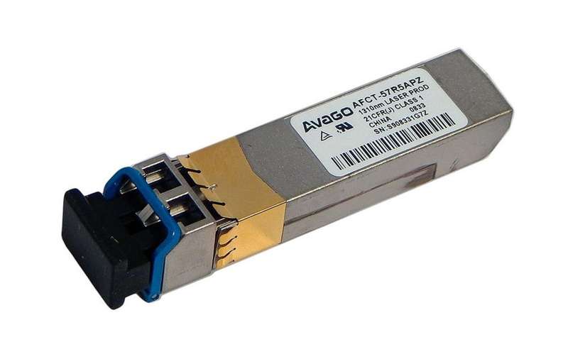 Avago AFCT-57R5ATPZ 4GB 1310nm 40km DOM Duplex LC SMF Optical Transceiver Module - Refurb