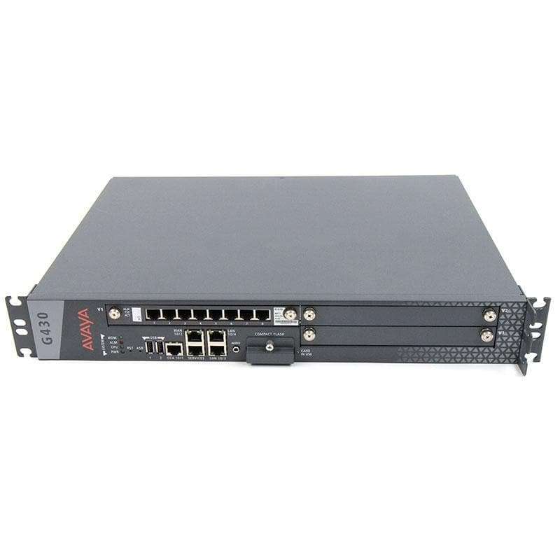 Avaya G430 Media Gateway  8 Port VoIP Gateway  7 Media Slots  Refurb