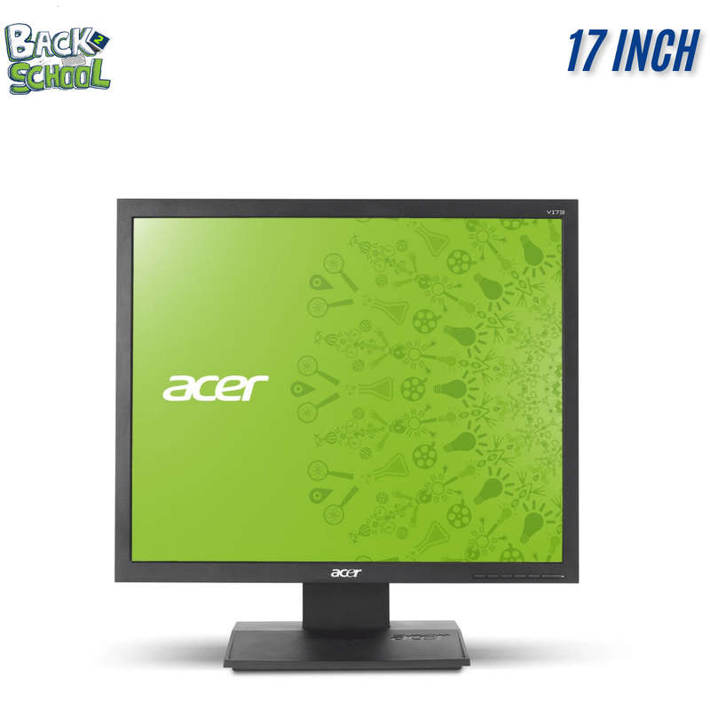Acer V173 17 Inch Square LCD Monitor; VGA; 1280 x 1024; Refurb Special