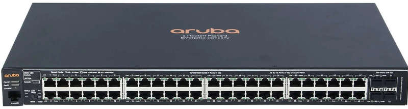 Aruba J9775A 2530-48G 48-Port Gigabit Managed Layer 2, 4 SFP Slots, 10/100/1000Base-T - Used
