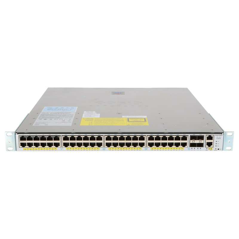 Cisco WS-C4948E-F 48 Port Gigabit PoE+ With 4 SFP Switch - Refurb