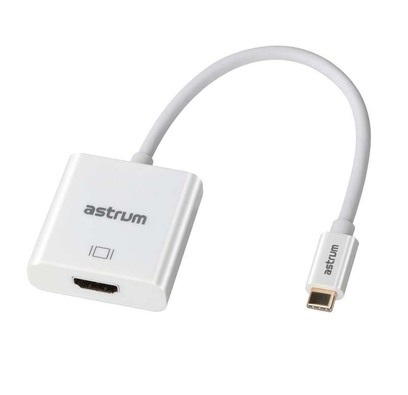 Astrum Da630 Usb-C Male To 4K Hdmi Female Converter -