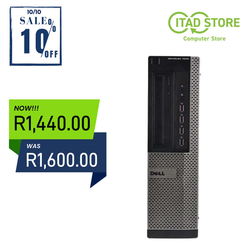 DELL OPTIPLEX 7010 SFF - I5 3470 - 4GB DDR3 - 500GB SATA HDD - INTEL HD 2500 - D GRADE COMPUTER