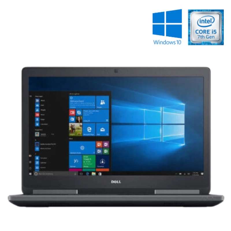 Dell Precision 7720 17.3 Inch Workstation Laptop; I7 7820HQ; 16GB PC4; 256GB SSD; Nvidia M1200; W...