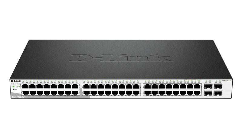 D-Link Dgs-1210-52/Des-1210-52, 52-Port Gigabit Smart Managed Switch - Refurb