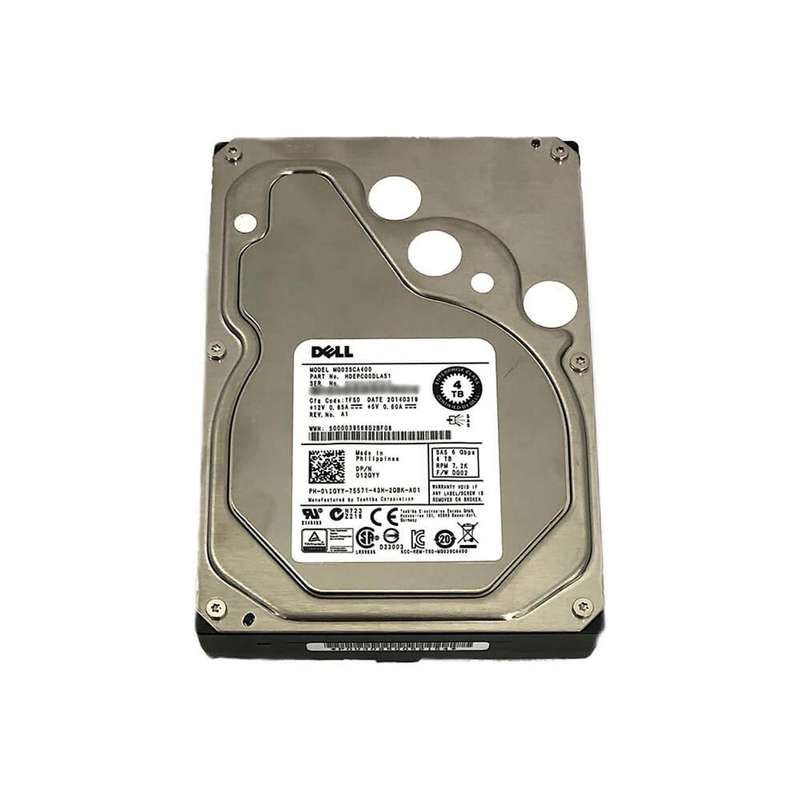 Dell 12Gyy 4TB 7.2K Lff 3.5 Inch SAS 6G Mg03Sca400 - Refurb