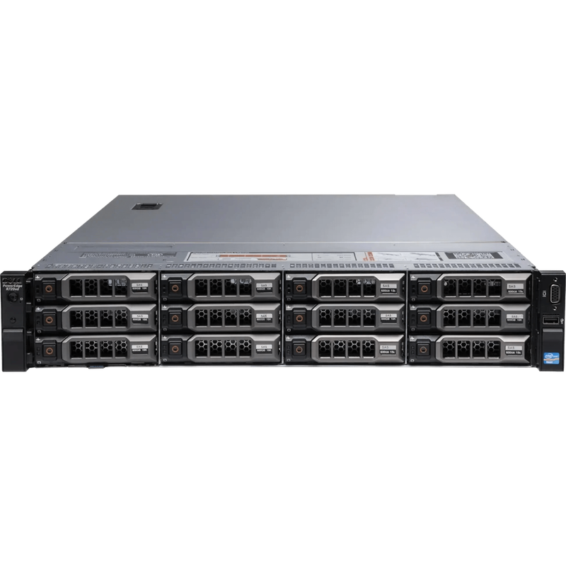 Dell Poweredge R720XD Server; 12 LFF; 2 x Xeon E5-2650 V2; 64GB PC3; 8TB SATA; Perc H710 Mini; QP...