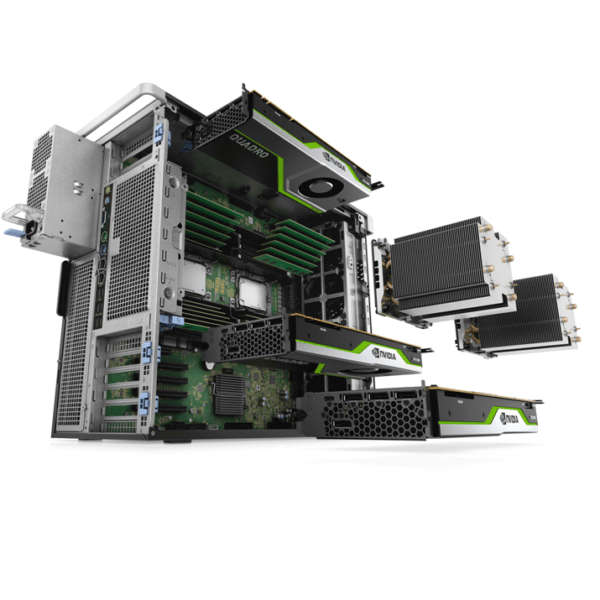Dell Precision 7920 VR and AI Application Workstation Tower - Xeon Silver 4215 - 64GB DDR4 - 1TB ...