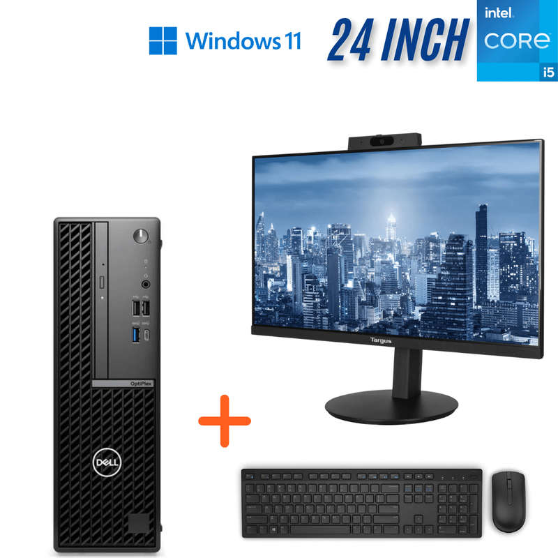 Dell OptiPlex 7020 SFF Business Operations AI Computer Set With 24 Inch - i5 14500 - 16GB DDR5 - ...