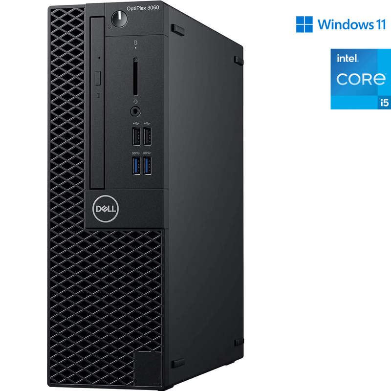 Dell OptiPlex 3060 SFF Internet Café Computer - i5 8500 - 8GB DDR4 - 256GB SSD - Win11Pro - Used...