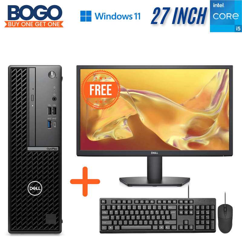Dell OptiPlex 7020 SFF Business Operations AI Computer + Free Monitor - i5 14500 - 16GB DDR5 - 51...