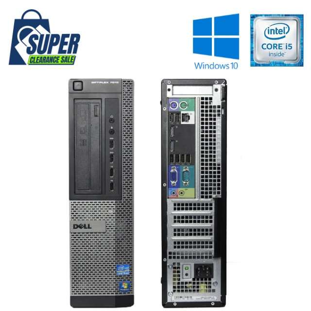 Dell Optiplex 7010 DT - I5 3570 - 4GB DDR3 - 500GB SATA HDD - Windows 10 Pro 64 Bit - Refurbished...