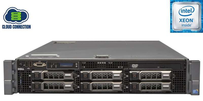Dell Poweredge R710 Server; 6 LFF; 2 x Xeon X5650; 64GB PC3; 600GB SAS; Perc H700; QP 1GB; 2 x 87...