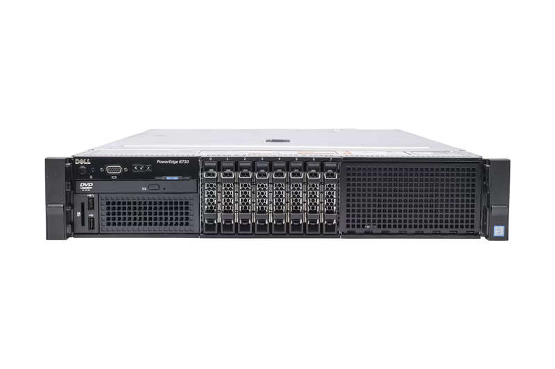 Dell Precision R730 2U Rackmount Storage Management Server - 8 SFF - 2 x Xeon E5 2620 V3 - 128GB ...