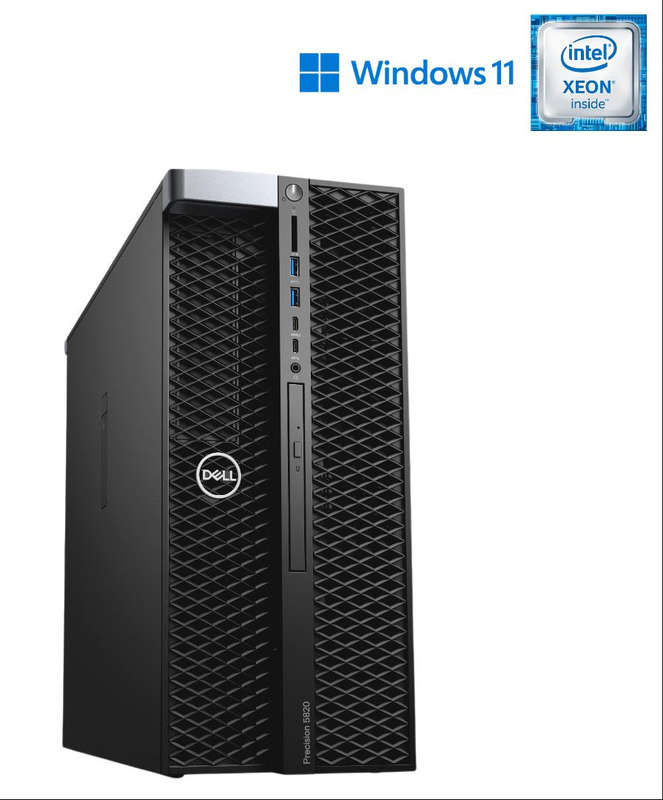Dell Precision 5820 Engineering Workstation Tower - Xeon W2123 - 64GB PC4 - 256GB SSD - 1TB SATA ...