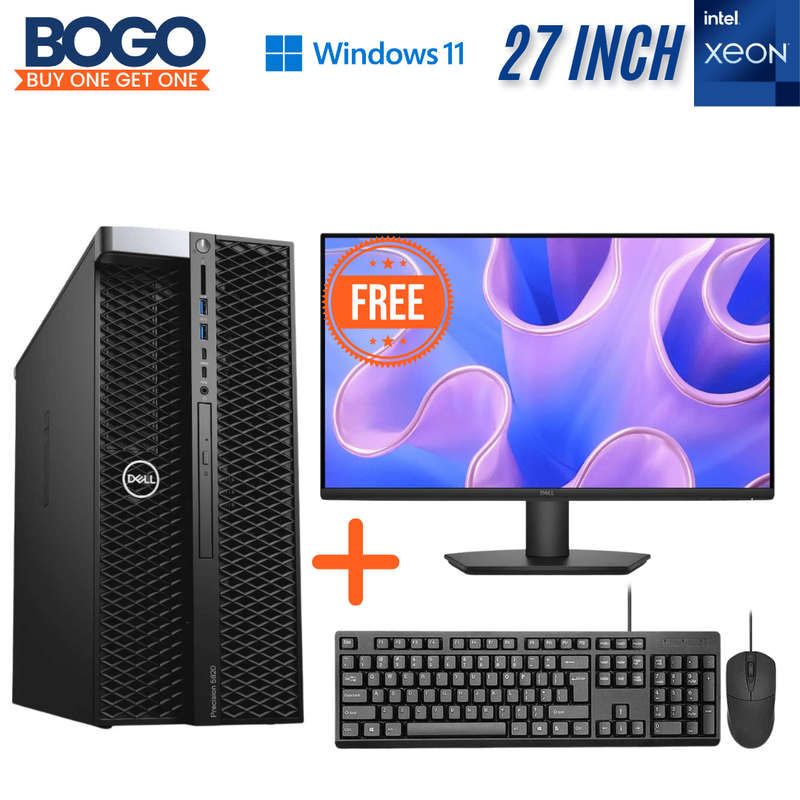 Dell Precision 5820 Tower SolidWorks Workstation + Free Monitor - Xeon W 2155 - 32GB DDR4 - 1TB N...