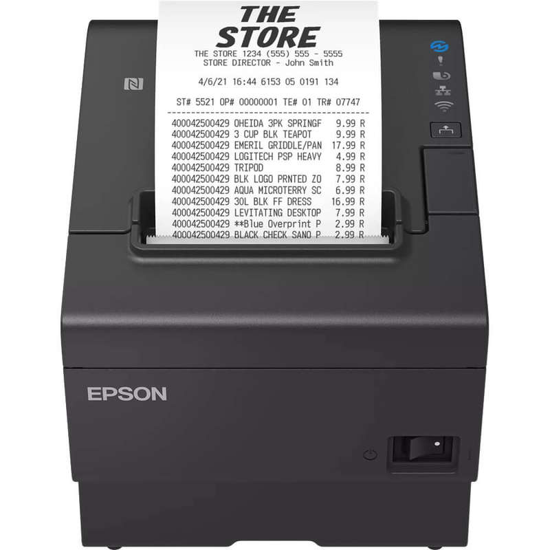 Epson TM-T88VII USB & RJ45 Receipt Printer -