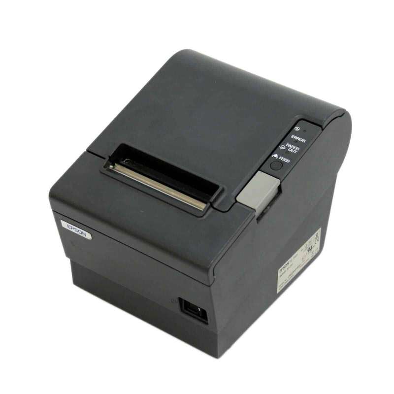 Epson TM-T88III 129C Parallel & RJ-11 Thermal Receipt & Slip Printer W Power Supply - Used