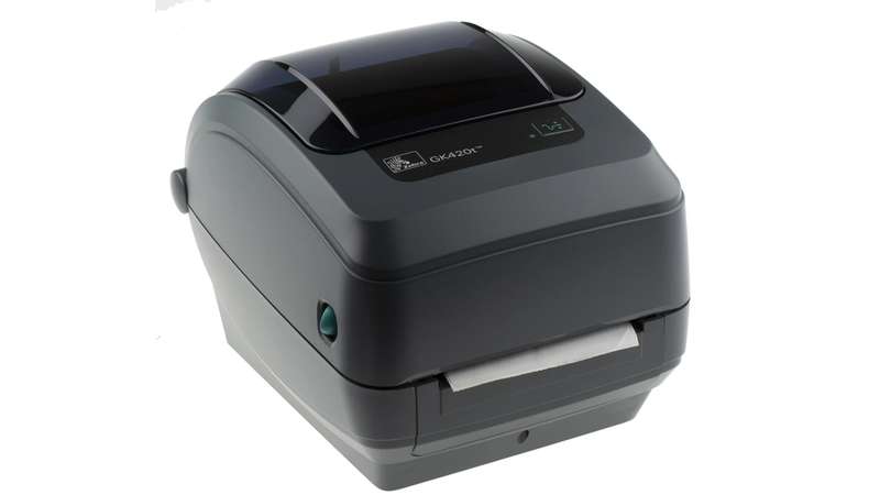 Zebra Gk420T Direct Thermal Transfer Monochrome Label Printer -