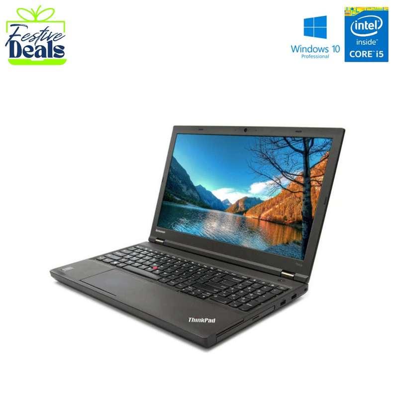 Lenovo ThinkPad T540P 15.6 Inch Laptop; i5 4210M; 8GB PC3; 500GB HDD; Win10Pro; Refurb Special
