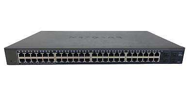 Netgear Gs748T 48-Port Smart Managed Switch - 2 X 1GB Sfp - 2 X Copper 1GB Sfp - Refurb