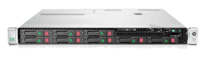 Hp Proliant Dl360P G8 Virtual Host Server - 2 X Xeon E5-2609 - 64GB Pc3 - 1.2TB SAS - 2 X 460 Wat...