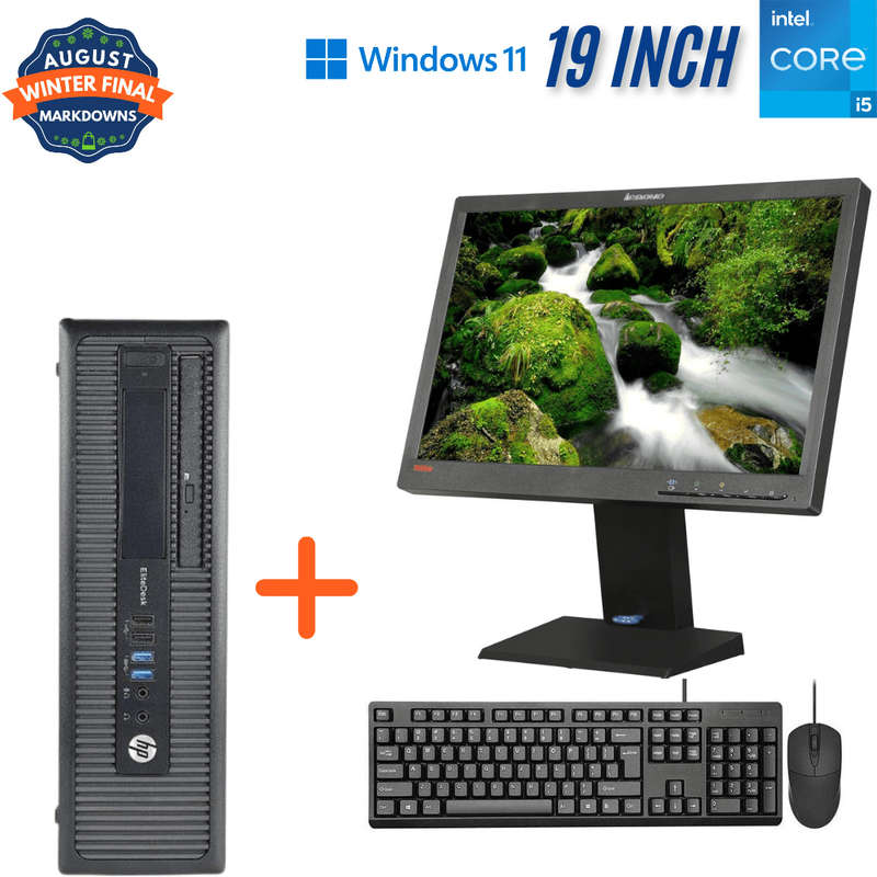 HP Prodesk 600 G1 SFF Home & School Computer - i5 4590 - 4GB DDR3 - 500GB HDD - Win10Pro - Refurb
