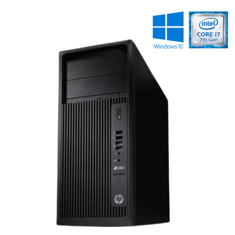 HP Z240 TOWER - I7 6700K - 16GB DDR4 - 512GB SSD - NVIDIA QUADRO M4000 - WINDOWS 10 PRO 64 BIT - ...