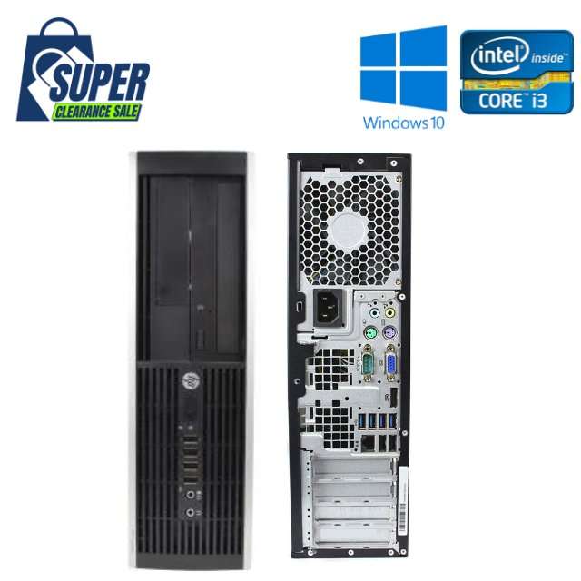 HP Compaq Pro 6200 SFF - I3 2130 - 4GB DDR3 - 500GB SATA HDD - Windows 10 Pro 64 Bit - Refurbishe...