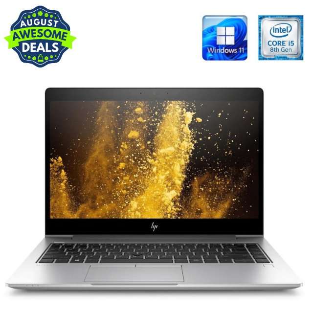 HP ELITEBOOK 840 G6 - I5 8365U - 16GB DDR4 - 256GB SSD - WINDOWS 11 PRO - REFURBISHED 14 INCH LAPTOP