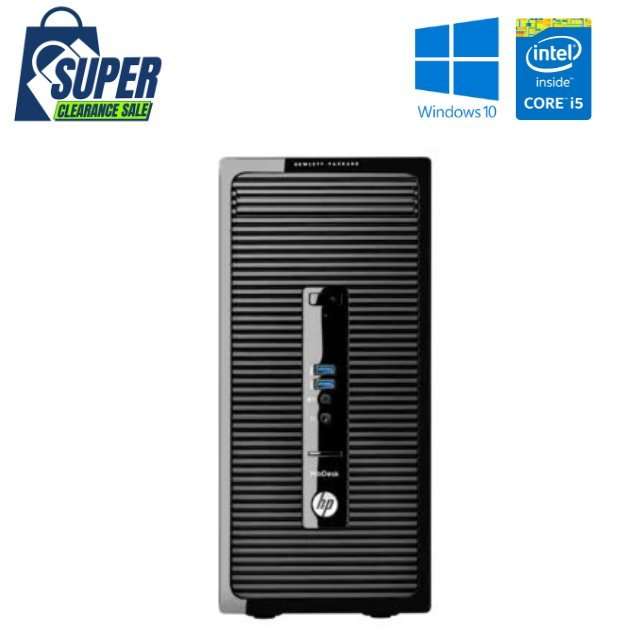 HP PRODESK 400 G2 MT - I5 4590S - 8GB DDR3 - 500GB HDD - WINDOWS 10 PRO 64 BIT - REFURBISHED COMP...