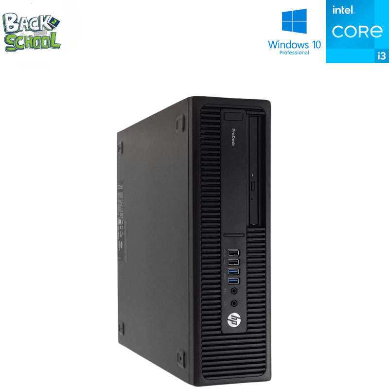HP ProDesk 600 G2 SFF Computer; i3 6100; 4GB PC4; 128GB SSD; 500GB HDD; Win10Pro; Refurb Special