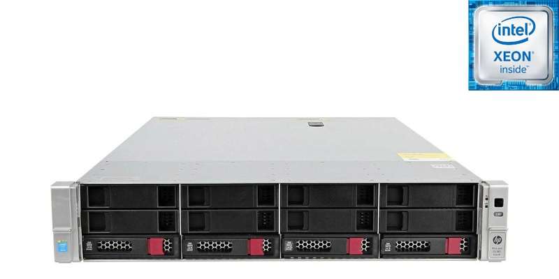 HP Proliant DL380 Gen9 - Dual Xeon E5-2620 V3 - 64GB DDR4 ECC - B140I SATA Controller - ILO 4 - N...