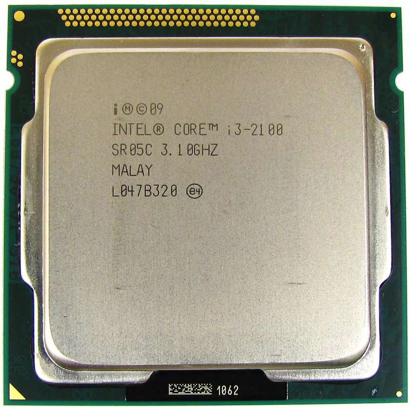 Used Intel Core I3-2100 - Processor Only