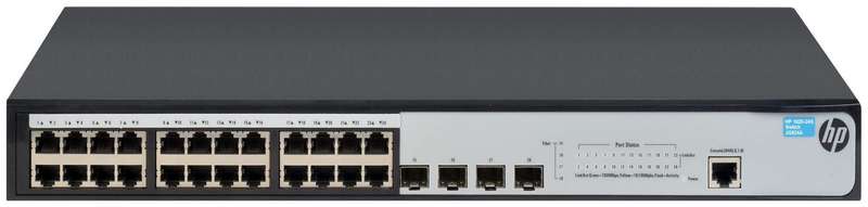 HP JG924A 24 Port + 4 SFP Gigabit Ethernet Switch  Refurb