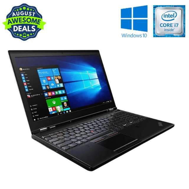Lenovo Thinkpad P50 - I7 6700HQ - 16GB DDR4 - 128GB M.2 SSD - Quadro M1000M - Windows 10 Pro 64 B...