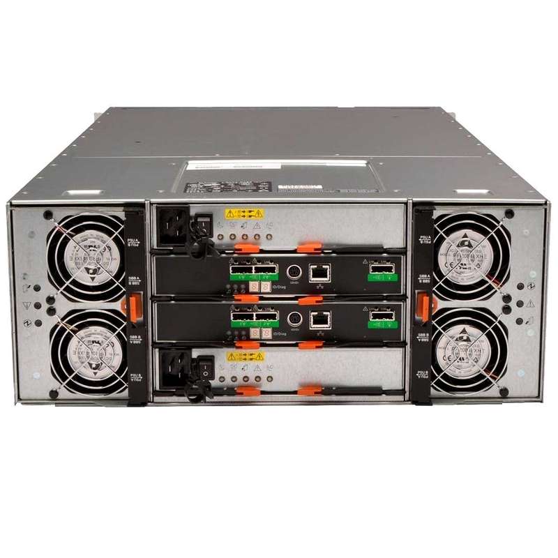 Dell PowerVault MD3060E Disk Array - 2 x Controllers - 2 x Fans - 2 x PSU - 60 Bay LFF - Trays In...