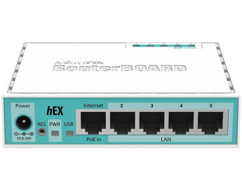 MikroTik RouterBoard RB750UP Gigabit Desktop Router;