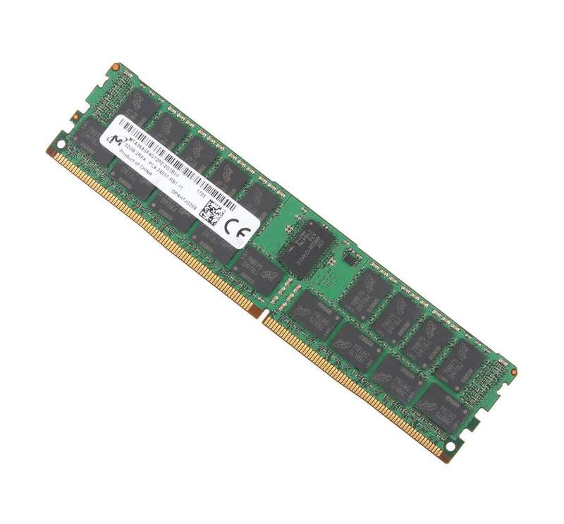 Micron 32GB 2RX4 PC4-2400T-RB1-11 DDR4 RDIMM Server RAM - Refurb