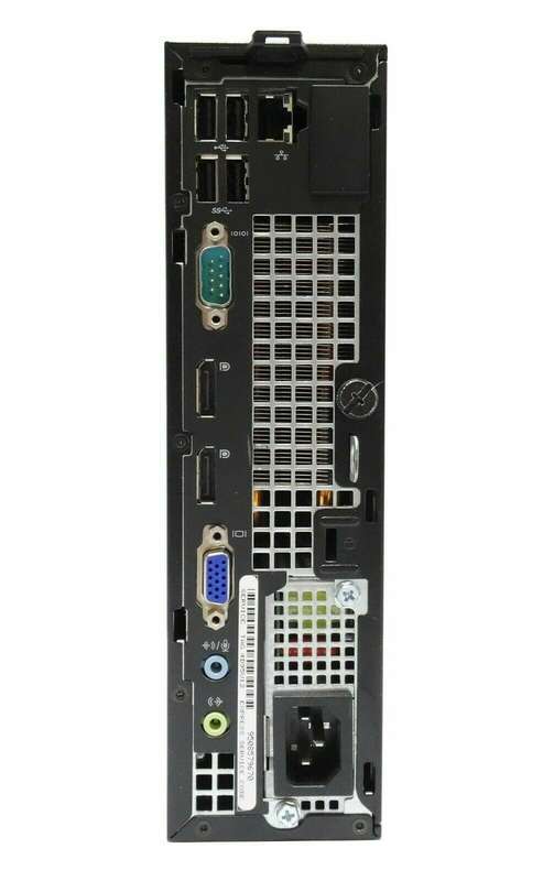 Quad Core Dell Optiplex 7010 USFF - I7 3770S - 4GB DDR3 - 500GB SATA HDD - Win10Pro - Refurb Comp...