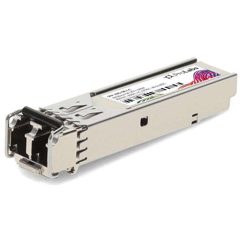 Prolabs SFP-10G-SR Cisco Compatible TAA 10GBase-SR SFP+ Transceiver (MMF, 850nm, 300m, LC, DOM) -...