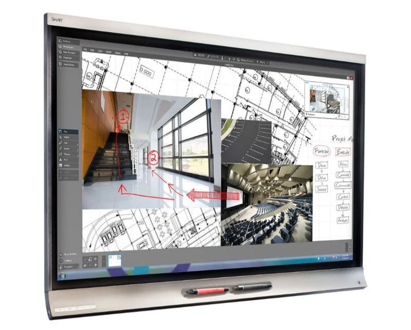 SMART Board SPNL-6075 75 Inch 4K Ultra HD LED Interactive Display - Used