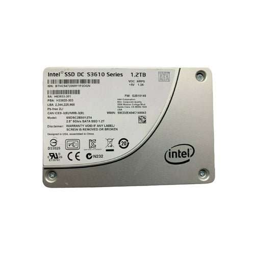 Intel SSDSC2BX012T4 DC S3610 1.2TB Multi-Level Cell SATA 6Gb/s 2.5-Inch Solid State Drive - Refurb